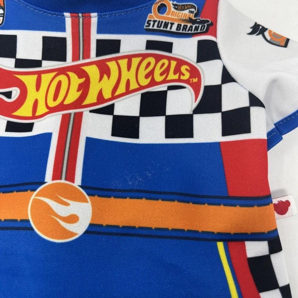 Hot Wheels 50th Anniversary Build a Bear Workshop Racing Suit Outfit Jumper